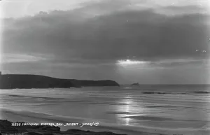 Newquay Prints: Sunset at Fistral Bay