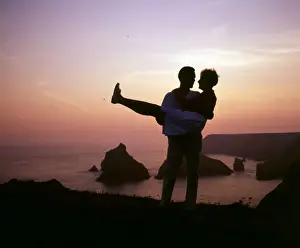 Sunset at Kynance Cove, The Lizard, Cornwall