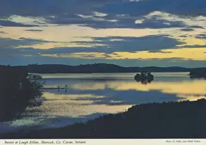 Sunset Prints: Sunset at Lough Sillan, Shercock, Co. Cavan