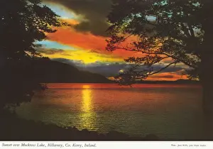Killarney Prints: Sunset over Muckross Lake, Killarney, County Kerry