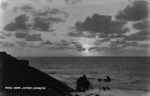 Sunset Over the Ocean