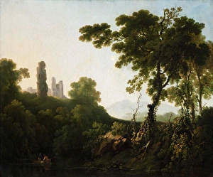 Images Dated 13th September 2010: Sunset and Ruins