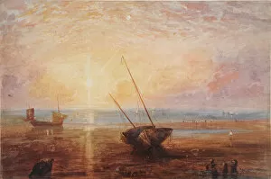 Turner Collection: Sunset, in the style of Turner