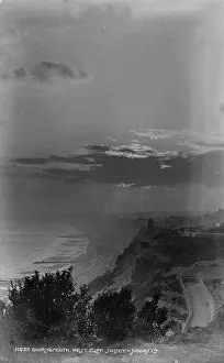 Gazebo Prints: Sunset at West Cliff, Bournemouth