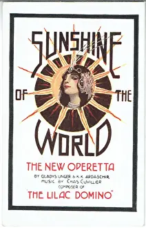 Suns Prints: Sunshine of the World by Gladys Unger and KK Ardaschir
