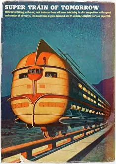 Tomorrow Prints: Super Train of Future