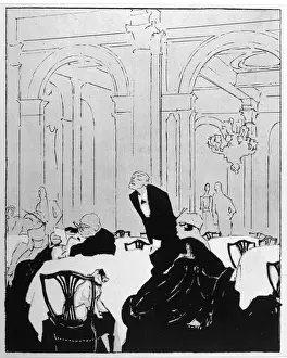 Suspicious Prints: Supercilious Waiter