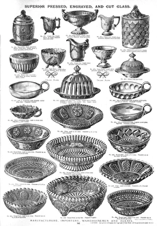 Superior Pressed, Engraved and Cut Glass, Plate 141 Superior Pressed, Engraved and Cut Glass, Plate 141