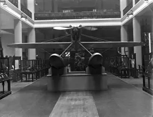 Supermarine S6B S1595 on display in the Science Museum in