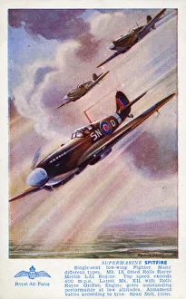 Images Dated 1st March 2019: Supermarine Spitfire