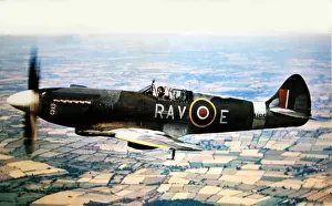 Spitfire Prints: Supermarine Spitfire F XIV -this version, powered by a