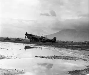 Supermarine Spitfire fitted with a tropical filter