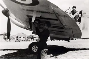 Supermarine Spitfire IIa being armed