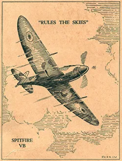 Skies Prints: Supermarine Spitfire VB