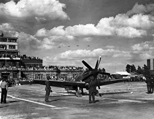 Supermarine Spitfire XIV at an open day