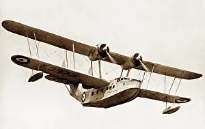 Stranraer Prints: Supermarine Stranraer flying boat