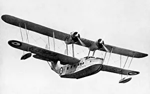 Supermarine Stranraer Flying Boat probably 1930s