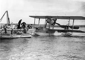 Walrus Prints: Supermarine Walrus being refuelled