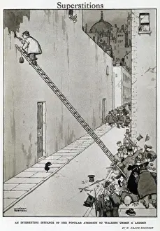 Pedestrians Prints: Superstitions