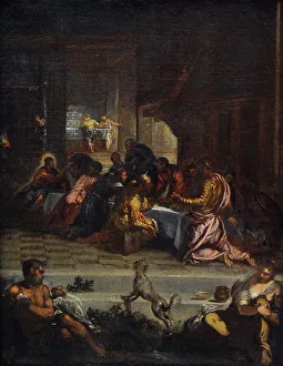 Bellas Collection: The Last Supper, by Velazquez (copy of Tintoretto)