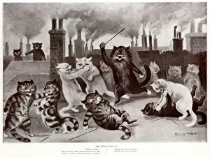 Supplement, The Seven Ages by Louis Wain - Four