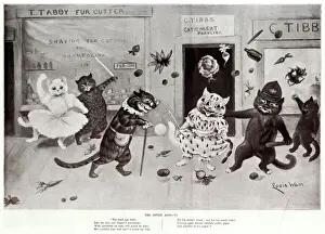 Supplement, The Seven Ages by Louis Wain - Six