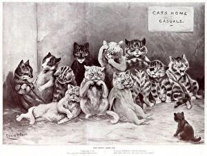 Supplement, The Seven Ages by Louis Wain - Seven