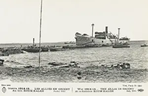 Supply ship - Sed Dul-Bahr, Dardanelles 1914