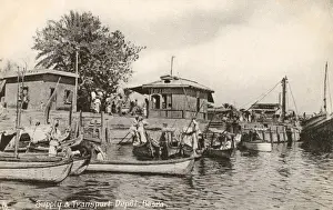 Supply and Transport Depot, Basra, Iraq - WWI era
