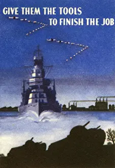 Give Prints: Support the Armed Forces - USA - WW2 Propaganda