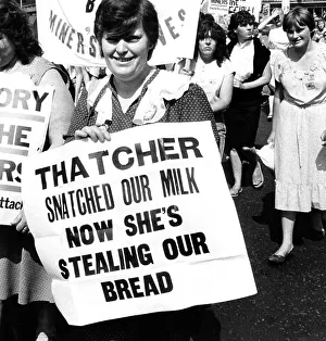 Supporting Miners strike 1984