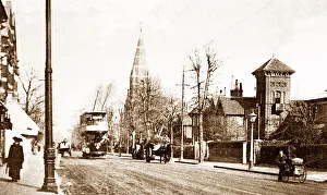 Surbiton Ewell Road early 1900s