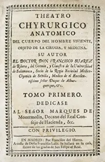 SUREZ de RIBERA, Francisco (s. XVIII). Spanish