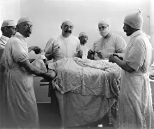 Doctors Prints: Surgery in a Russian Hospital