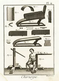 Anatomical Collection: Surgical equipment including machines for