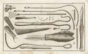 Variety Prints: Surgical Instruments / C18
