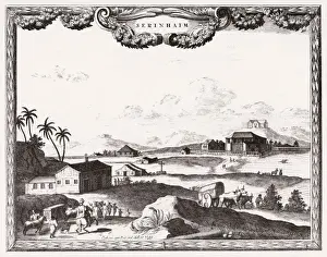 Surinam Prints: Surinam Scenery C1700