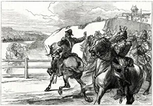 Strategy Gallery: Surprise of the French under Marshal Soult near Badajoz, Spain, by William Beresford