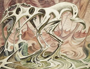 Abstraction Gallery: A surreal abstraction on the form of a horse