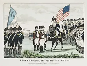 Surrender of Cornwallis: at York-Town Va. Oct. 1781