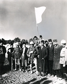 Images Dated 7th October 2011: Surrender of Jerusalem to British, Palestine, WW1