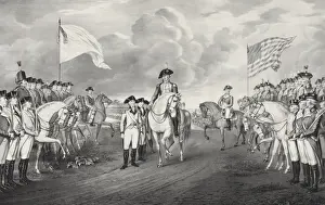 Cornwallis Prints: Surrender of Lord Cornwallis at Yorktown Va. Oct. 19th. 1781
