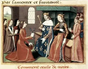 Deliver Prints: Surrender of Troyes. The bourgeoises deliver