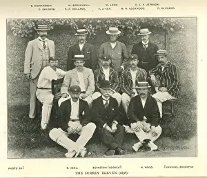 Boater Prints: Surrey Cricket Team 1898