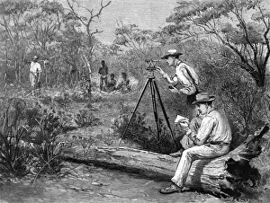 Aboriginal Prints: Survey Party / Australia