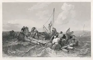 Survivors Prints: Survivors on Raft