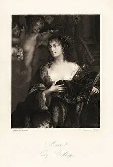 Cherub Prints: Susan Armine, Lady Bellasys, widow of Sir Henry Bellasys, died 1