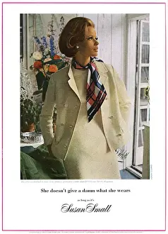 Ladylike Prints: Susan Small advertisement 1965