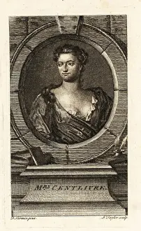 Farce Prints: Susanna Centlivre (1667-1723), English dramatic writer and actre