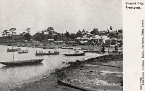 Sierra Prints: Susans Bay, Freetown, Sierra Leone, West Africa